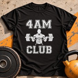 4am Club T Shirt Gift For Fitness Lover