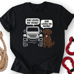 Rig Vs Lab T Shirt Gift For Offroad Enthusiast
