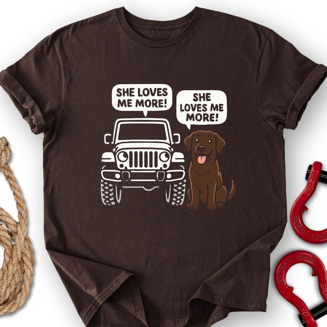 Rig Vs Lab T Shirt Gift For Offroad Enthusiast