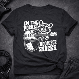 Room For Snacks T Shirt Gift For Bass Player