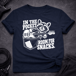 Room For Snacks T Shirt Gift For Bass Player