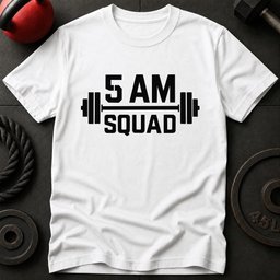 5 Am Squad Gym T Shirt Gift For Fitness Lover