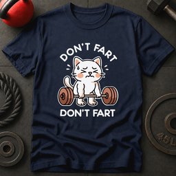 Dont Fart Cat T Shirt Gift For Fitness Lover