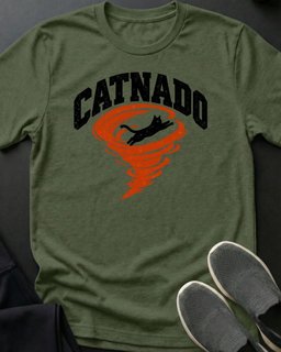Catnado Tee Gift For Cat Lover