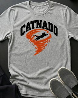 Catnado Tee Gift For Cat Lover