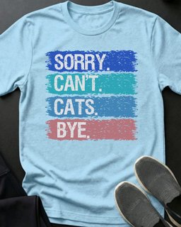 Cats Bye Tee Gift For Cat Lover