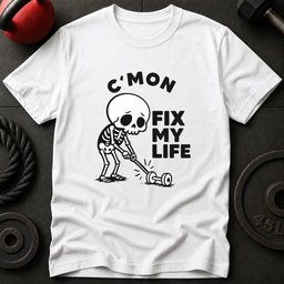 Cmon Fix My Life T Shirt Gift For Fitness Lover