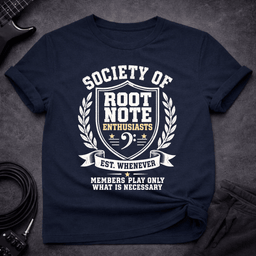 Root Note Royalty T Shirt Gift For Bass Player