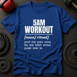 5am Workout Vocabulary T Shirt Gift For Fitness Lover