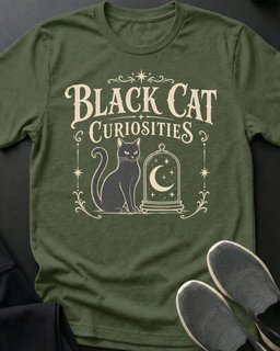 Bc Curiosities Tee Gift For Cat Lover