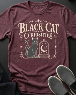 Bc Curiosities Tee Gift For Cat Lover