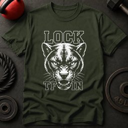 Panther Lock Tf In T Shirt Gift For Fitness Lover