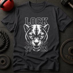 Panther Lock Tf In T Shirt Gift For Fitness Lover