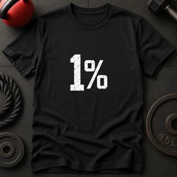 1 Percent Gym Lover T Shirt Gift For Fitness Lover