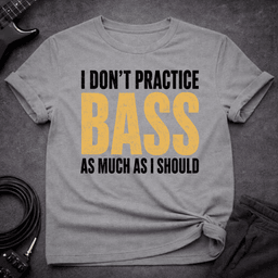 Honest Bassist T Shirt Gift For Bass Player