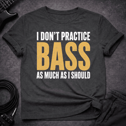 Honest Bassist T Shirt Gift For Bass Player