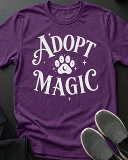 Adopt Magic Tee Gift For Cat Lover