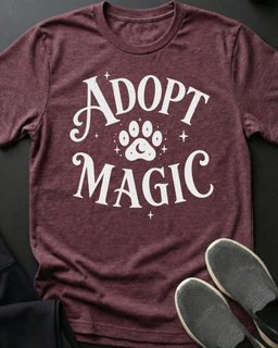 Adopt Magic Tee Gift For Cat Lover