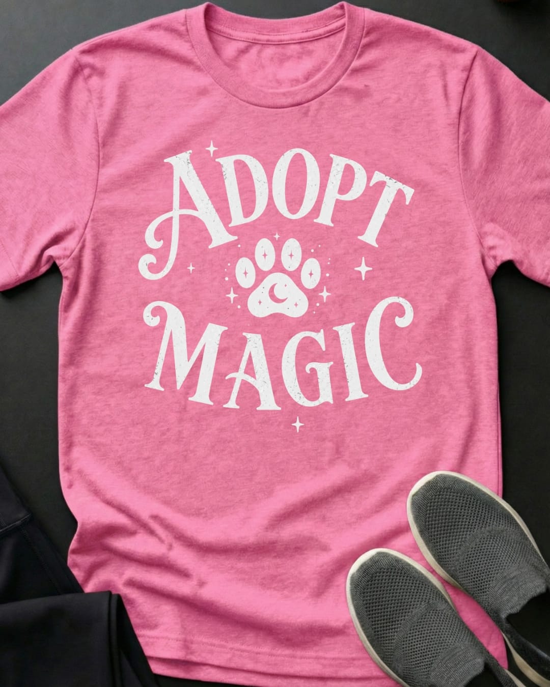 Adopt Magic Tee Gift For Cat Lover