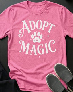 Adopt Magic Tee Gift For Cat Lover