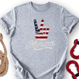 Wave Merica T Shirt Gift For Offroad Enthusiast