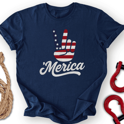 Wave Merica T Shirt Gift For Offroad Enthusiast