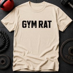 Gym Rat T Shirt Gift For Fitness Lover