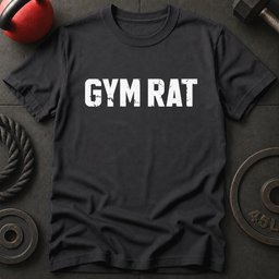 Gym Rat T Shirt Gift For Fitness Lover