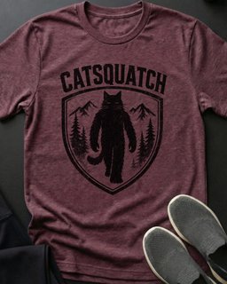Catsquatch Ii Tee Gift For Cat Lover