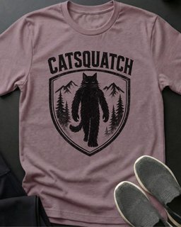Catsquatch Ii Tee Gift For Cat Lover