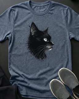 Black Cat Beauty Tee Gift For Cat Lover