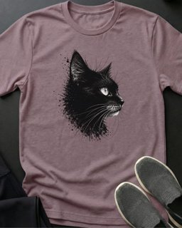 Black Cat Beauty Tee Gift For Cat Lover