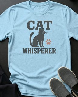 Cat Whisperer Tee Gift For Cat Lover