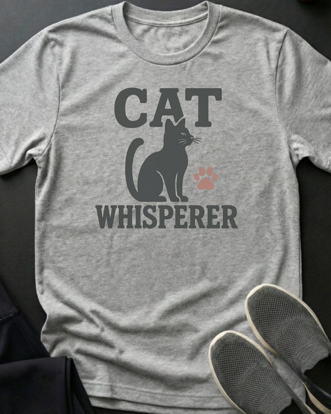 Cat Whisperer Tee Gift For Cat Lover