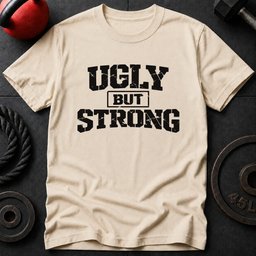 Ugly But Strong T Shirt Gift For Fitness Lover