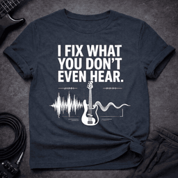 Low Frequency Fixer T Shirt Gift For Bass Player