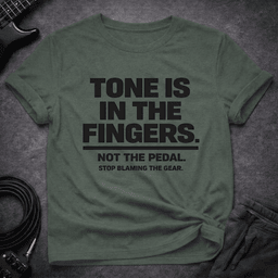 In The Fingers T Shirt Gift For Bass Player