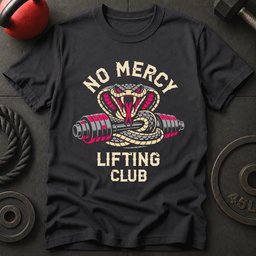No Mercy T Shirt Gift For Fitness Lover