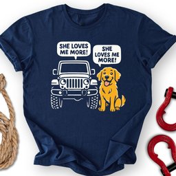 Rig And Dog T Shirt Gift For Offroad Enthusiast