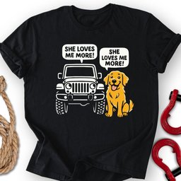Rig And Dog T Shirt Gift For Offroad Enthusiast