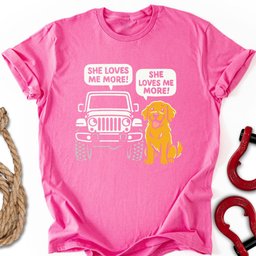 Rig And Dog T Shirt Gift For Offroad Enthusiast