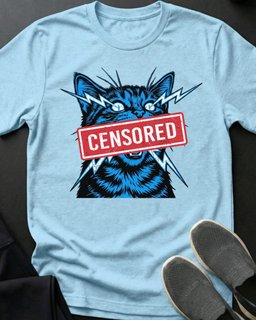 Censored Tee Gift For Cat Lover