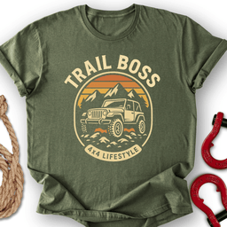 Trail Boss T Shirt Gift For Offroad Enthusiast