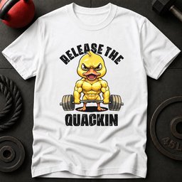 Release The Quackin Duck T Shirt Gift For Fitness Lover