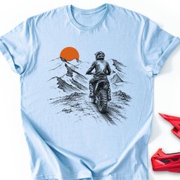 Summit Bike T Shirt Gift For Offroad Enthusiast