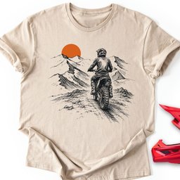 Summit Bike T Shirt Gift For Offroad Enthusiast
