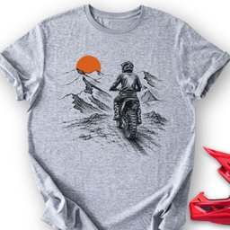 Summit Bike T Shirt Gift For Offroad Enthusiast