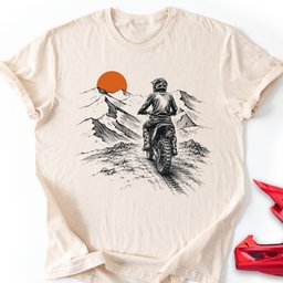 Summit Bike T Shirt Gift For Offroad Enthusiast
