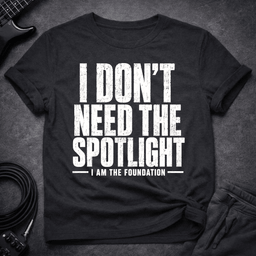 Nobody Hears Me Anyway T Shirt Gift For Bass Player