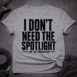 Nobody Hears Me Anyway T Shirt Gift For Bass Player